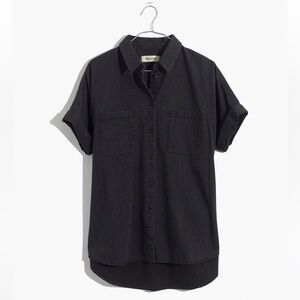 Madewell Denim Courier Shirt in Lunar Wash